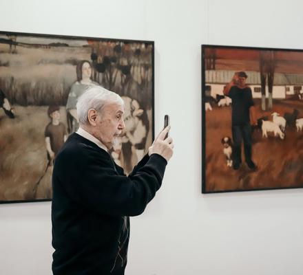 Торжественное открытие выставки 