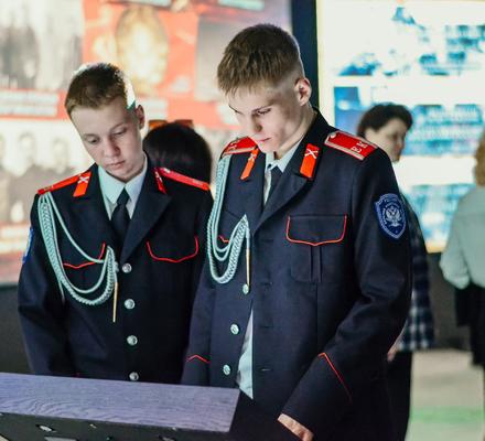 кадеты из шести регионов России увидели все экспозиции комплекса